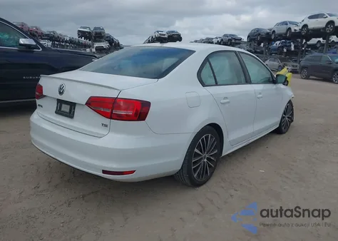 2015 Volkswagen Jetta 1.8T Sport из США, поврежденный, VIN 3VWD17AJXFM408796